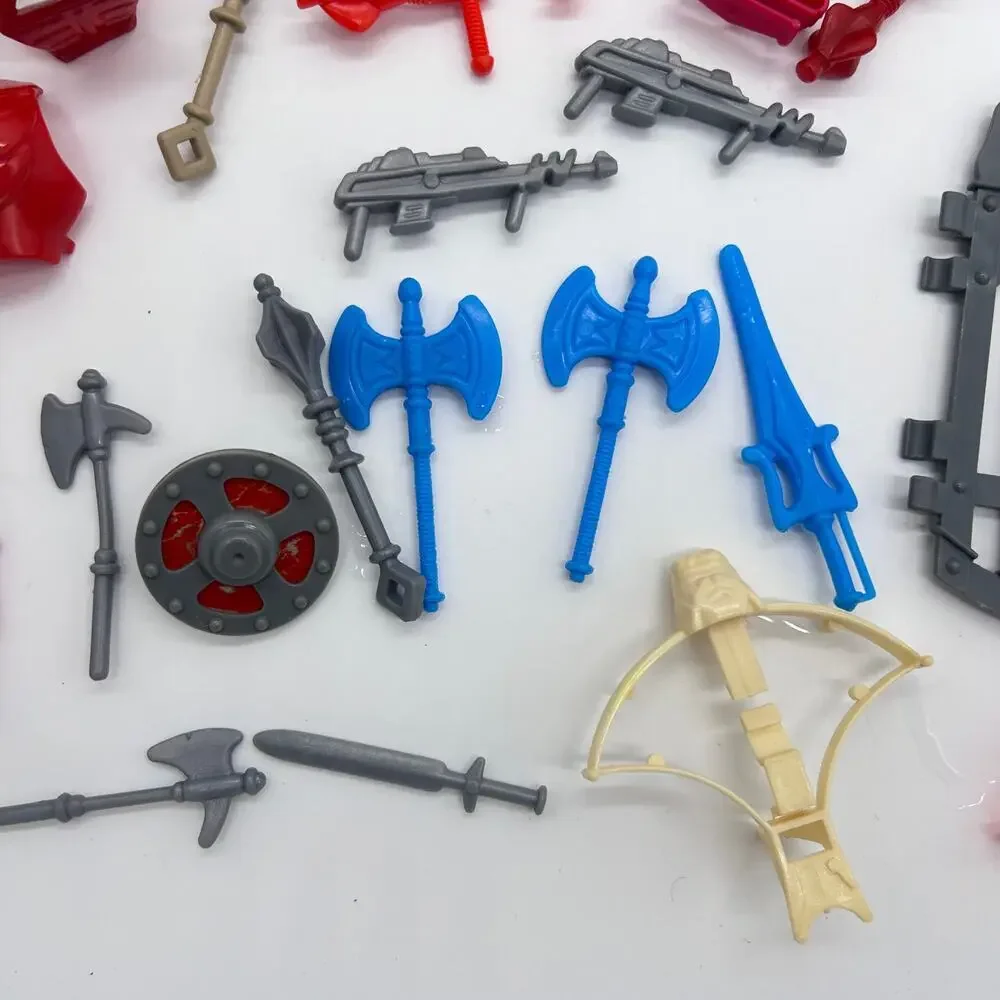 Vintage MOTU He-Man Weapons Accessories Lot Swords Masters of the Universe Toys